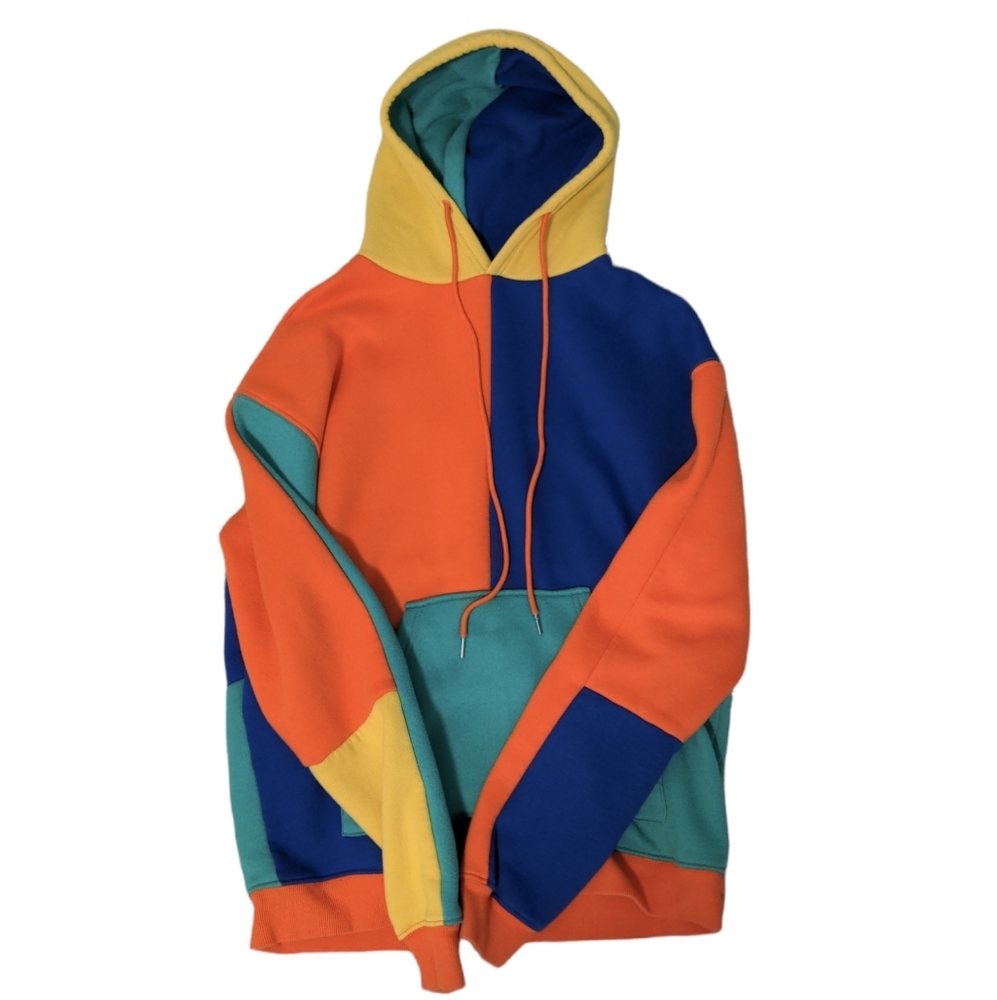 colorblock hoodie